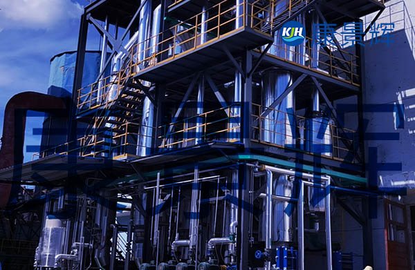 處理量12t/h氯化鈉三效蒸發(fā)系統(tǒng)