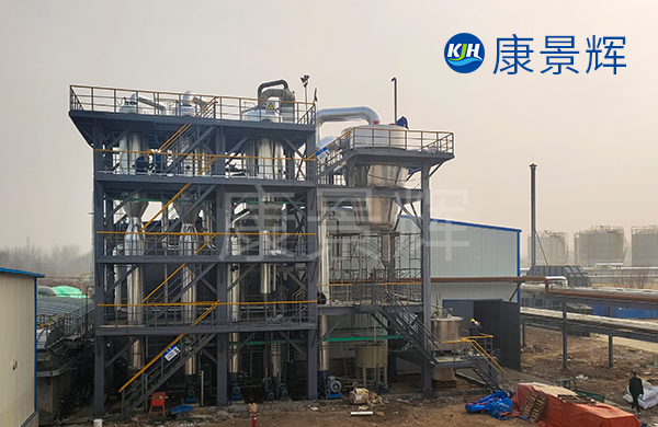 處理量5T/H電解質(zhì)除雜提鋰三效蒸發(fā)器