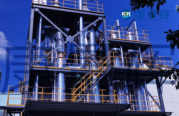 處理量9t/h的氯化鈉、硫酸鈉三效蒸發(fā)器