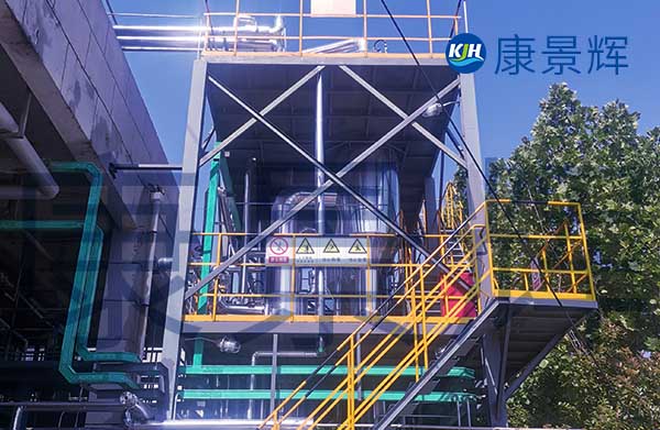 每小時處理量5噸的有機雜鹽MVR蒸發(fā)器