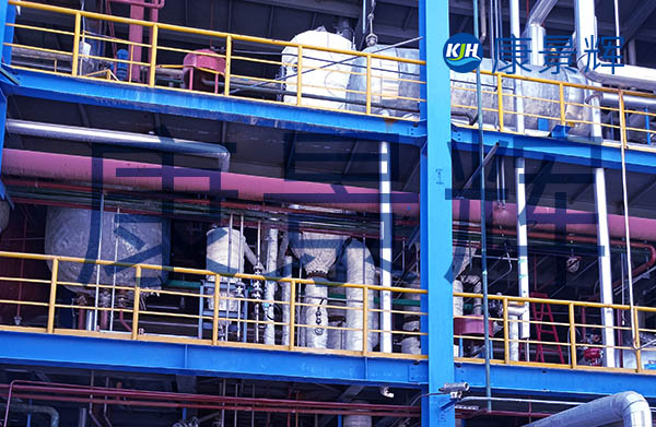 處理量2m3/h氯化鈉、磺酸鈉雙效蒸發(fā)系統(tǒng)